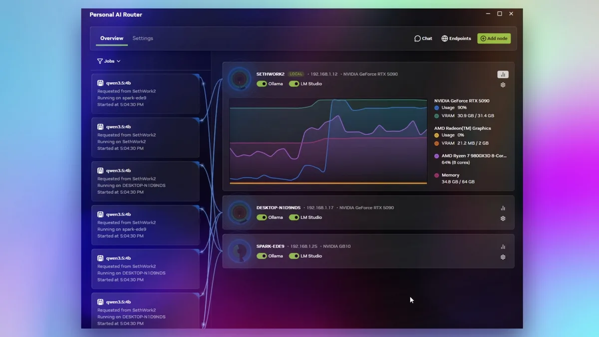Nvidia PAIR Speeds Up AI Agents by Annexing PCs on Your Network