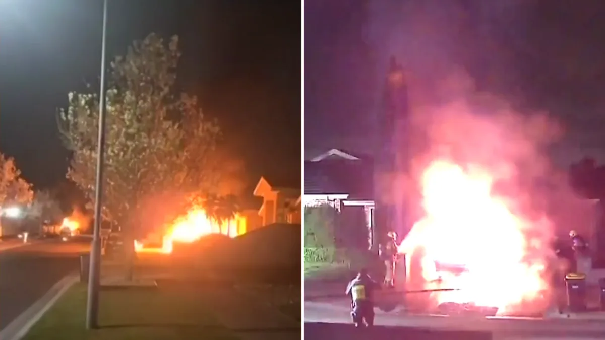 Teenager suffers horrific burns in alleged arson attack in Taylors Hill, Melbourne