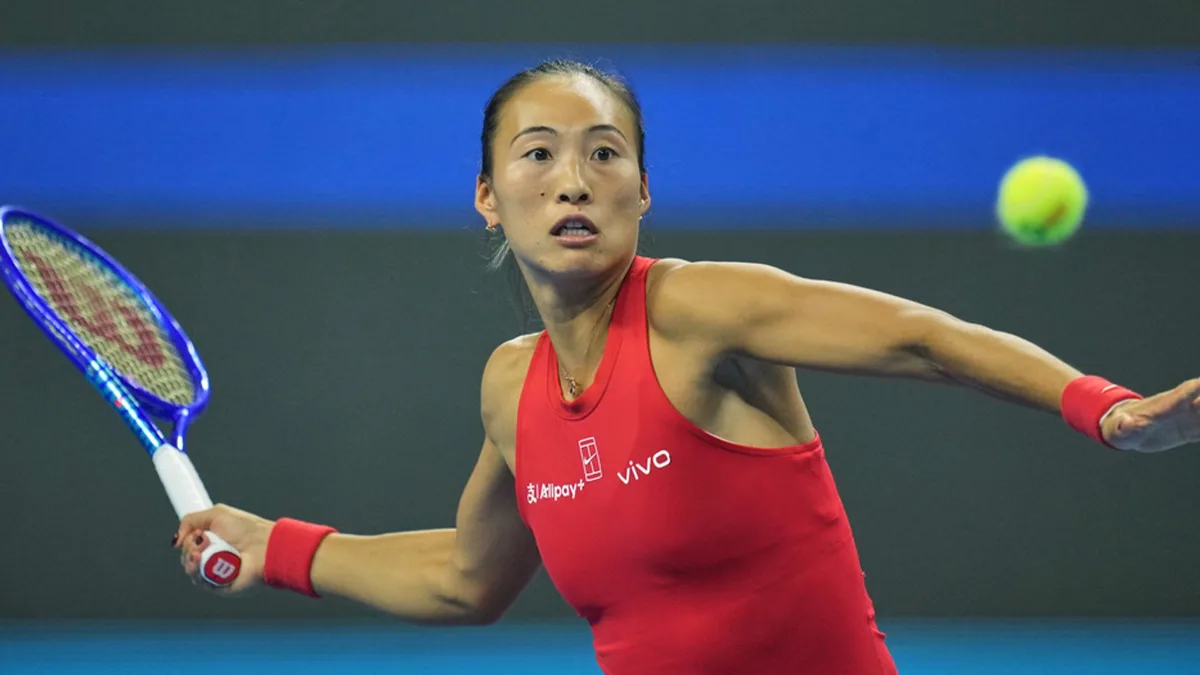 Zheng stuns Andreeva to become first Chinese winner of China Open