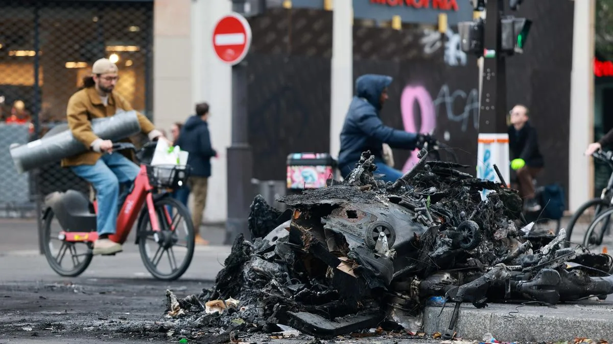 ‘Like we had a war’: France counts cost of violent protests