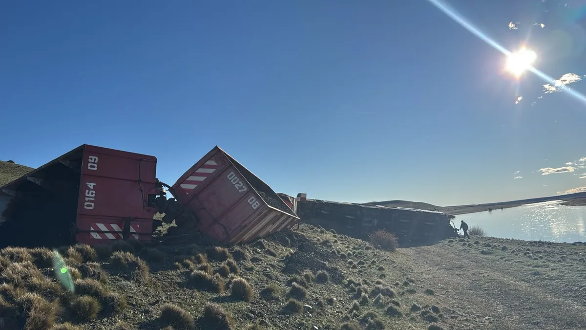 Sospechas de sabotaje en Río Turbio: qué revelaron las primeras pericias del tren descarrilado