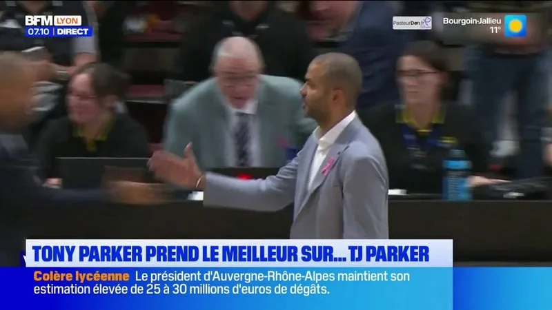 ASVEL : Tony prend le meilleur sur TJ Parker