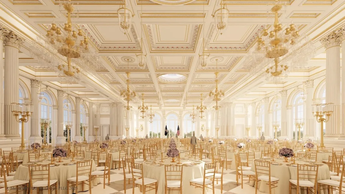 US Supreme Court Allows Construction Of Trump's White House Ballroom, For Now