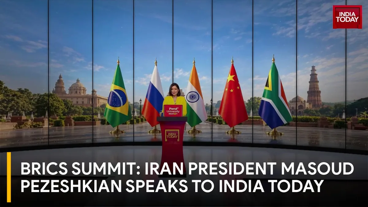 BRICS Summit In Delhi: Iranian President Interview, West Asia Tensions & Global Economy
