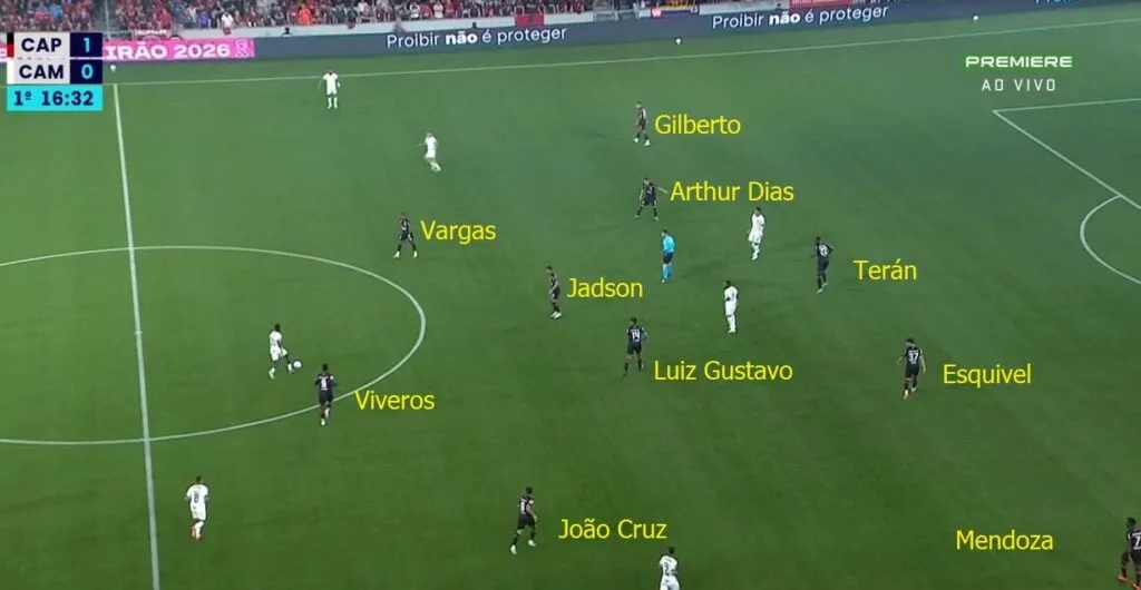 Athletico empata com o Atlético-MG em jogo com expulsão e gol aos 52