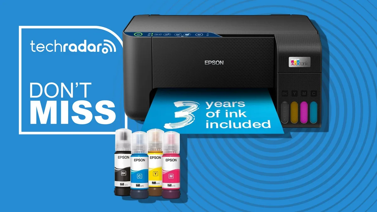 I bought the Epson EcoTank ET-2861 ink tank printer — and with £60 off, Amazon just made one of my favourite purchases a whole lot cheaper