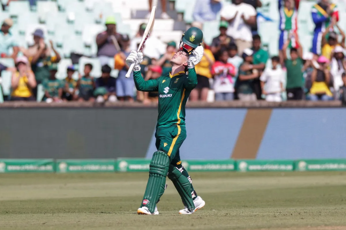 Breetzke's hundred, Jansen's fireworks take South Africa to 297