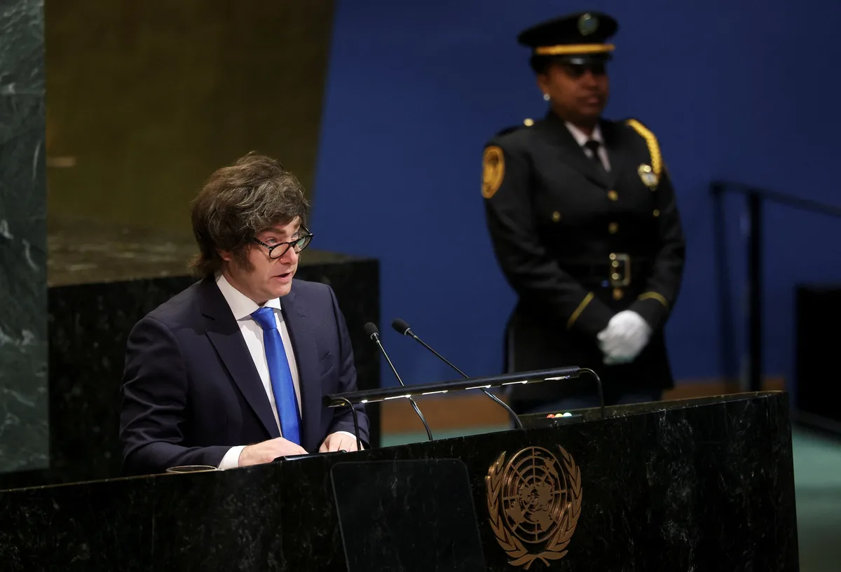 El juego solitario de Milei en la ONU