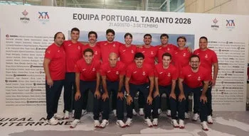 Taranto2026. Portugal abre participação com derrota frente à Itália no voleibol