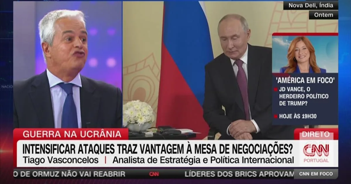 "Zelensky disponibiliza-se [para reunião com Putin], mas sabe perfeitamente qual vai ser a resposta do presidente russo"