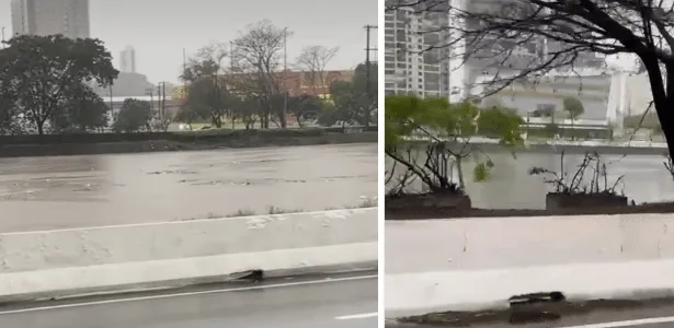 Chuva em SP deixa mortos e desaparecidos; Rio Tietê em risco de transbordar