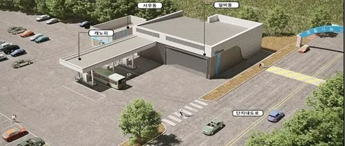 정읍 농산물도매시장 수소충전소 착공…시간당 120㎏ 충전