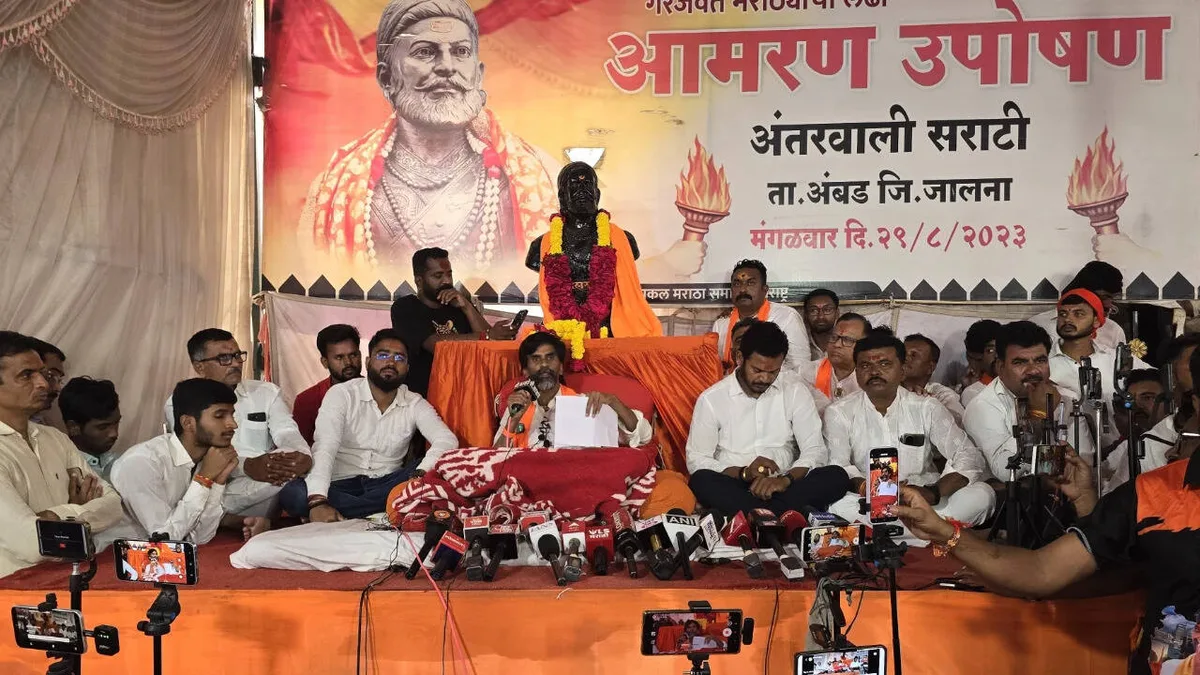 Maratha quota activist Jarange's Mumbai march to clash with Ganesh festival