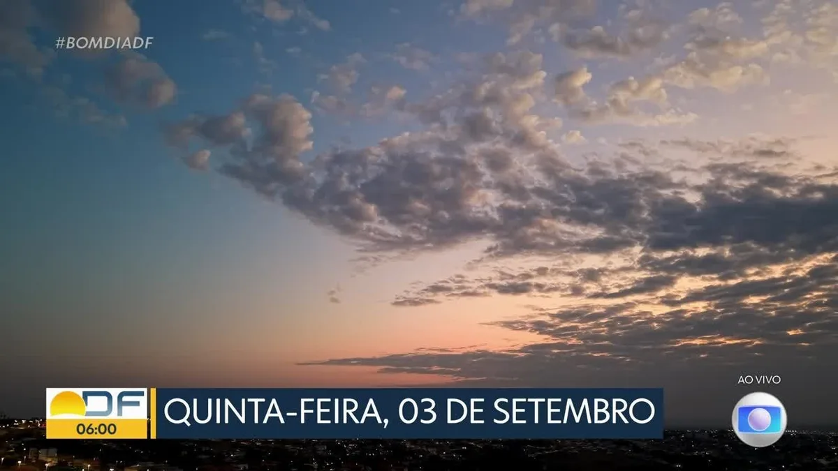 VÍDEOS: Bom Dia DF de quinta-feira, 3 de setembro de 2026