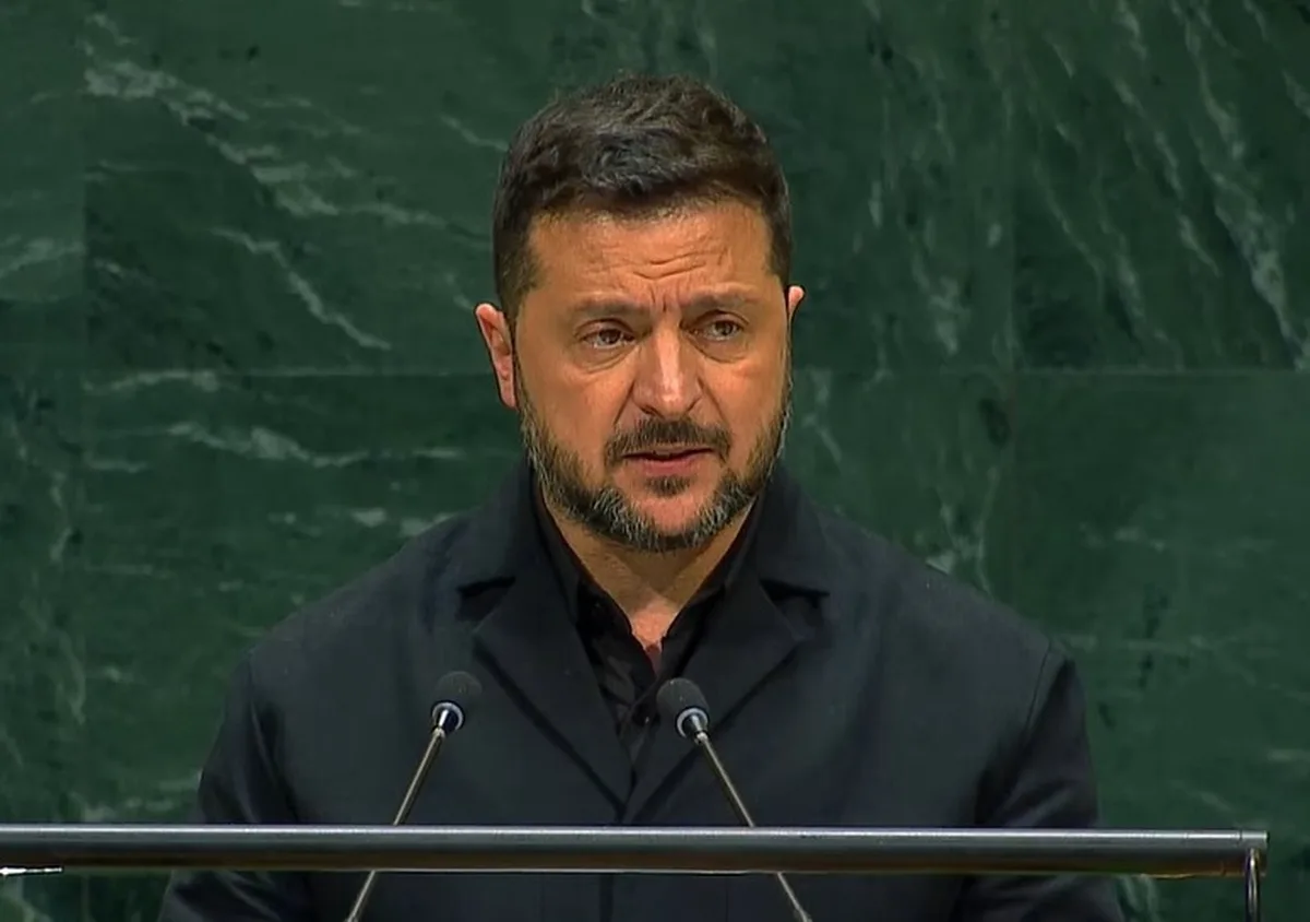 ONU: Zelensky acusa Putin de ser a raiz da guerra e que "deve ser parado"