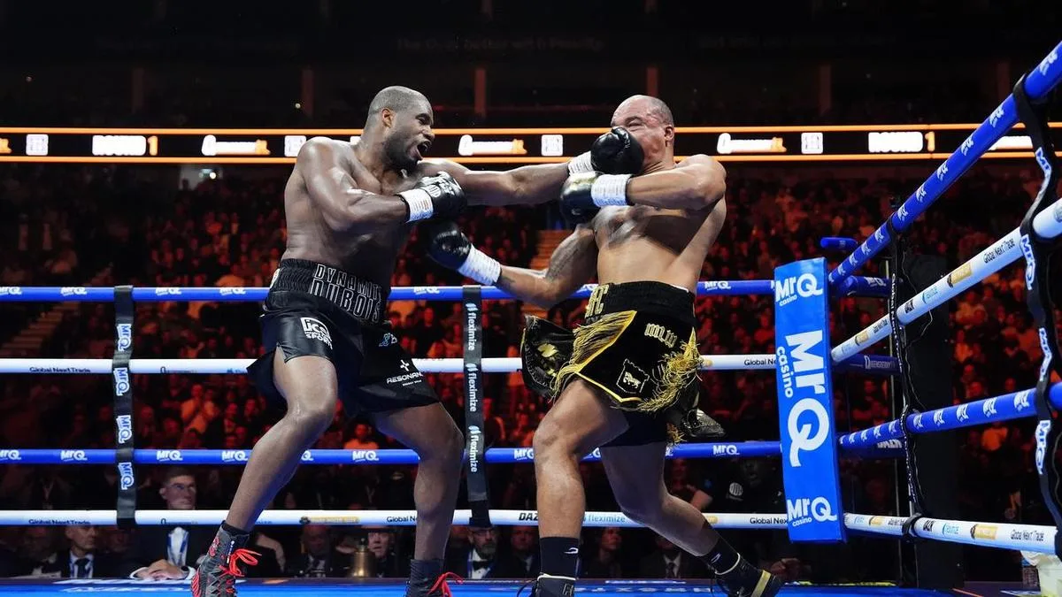Dubois pounds Wardley to retain WBO heavyweight title