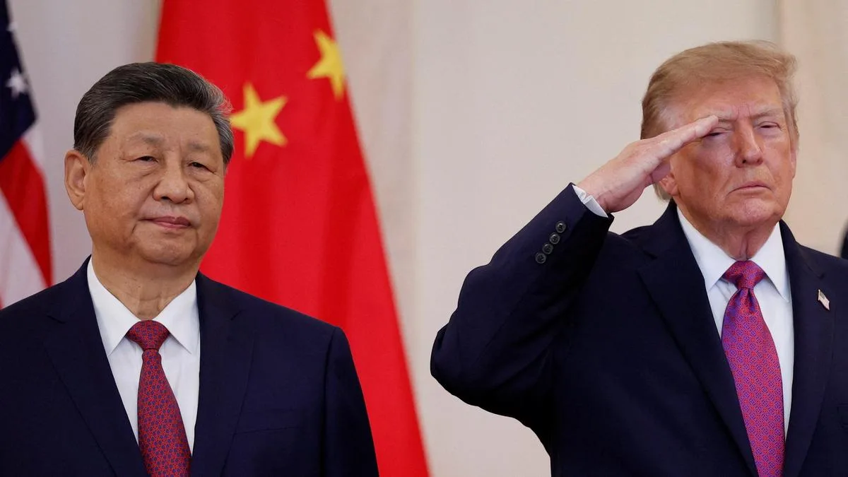 Trump welcomes Xi to White House on lavish state visit