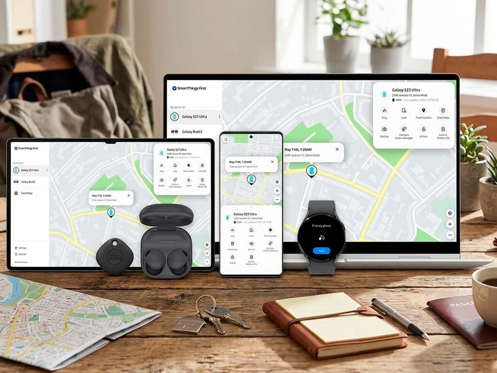 Samsung tiene un localizador que puede encontrar tus dispositivos Galaxy sin internet: así funciona SmartThings Find