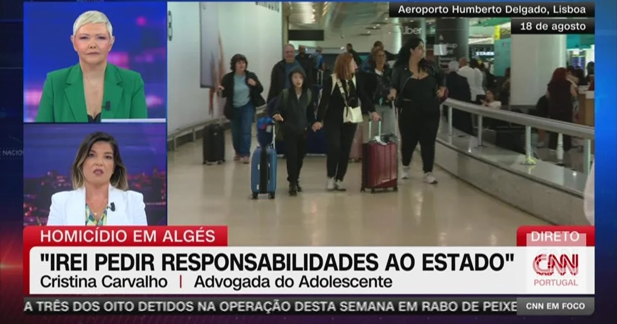 Advogada do adolescente que matou a mãe em Algés revela que detenção do pai "piorou tudo"