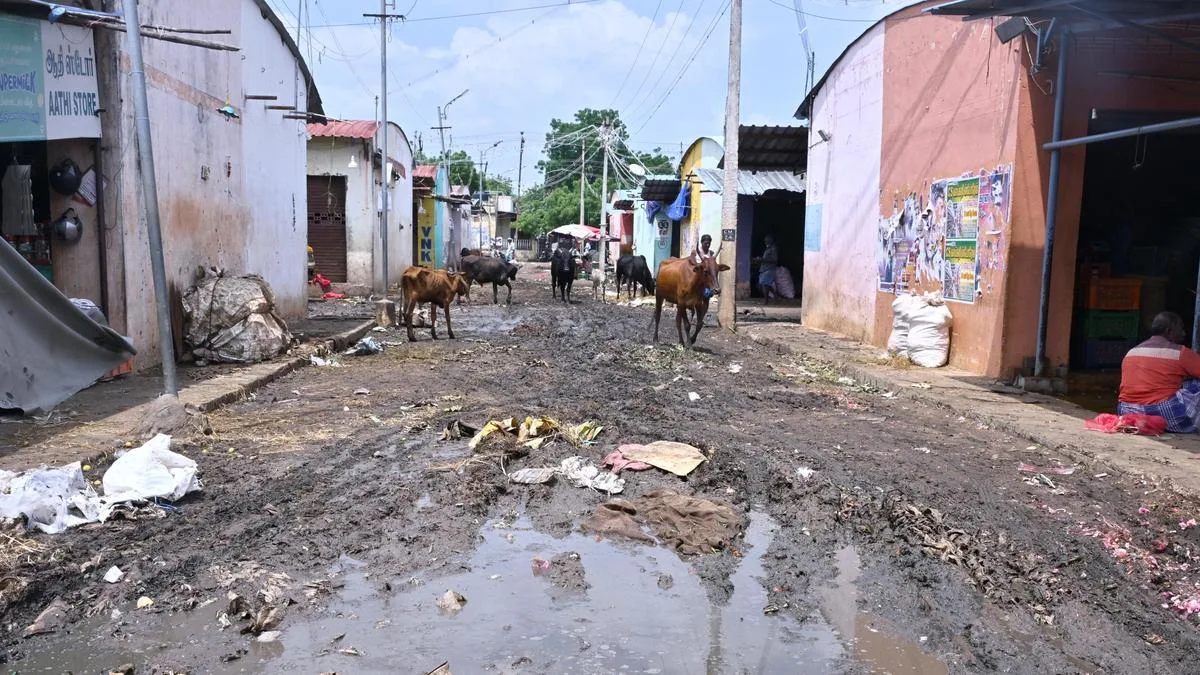 Traders at Madurai vegetable market demand urgent infrastructure upgrade amid rains