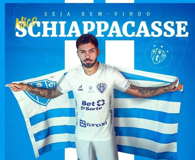 Paysandu confirma contratação do atacante Nico Schiappacasse