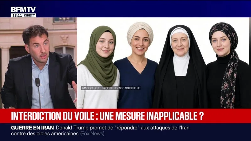 Marschall Truchot : Laïcité, le RN veut faire tomber le voile - 31/08