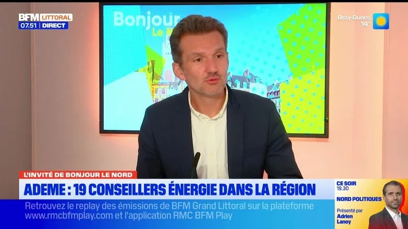 L'invité de Bonjour Littoral du jeudi 15 octobre 2026 - Éric Vidalenc