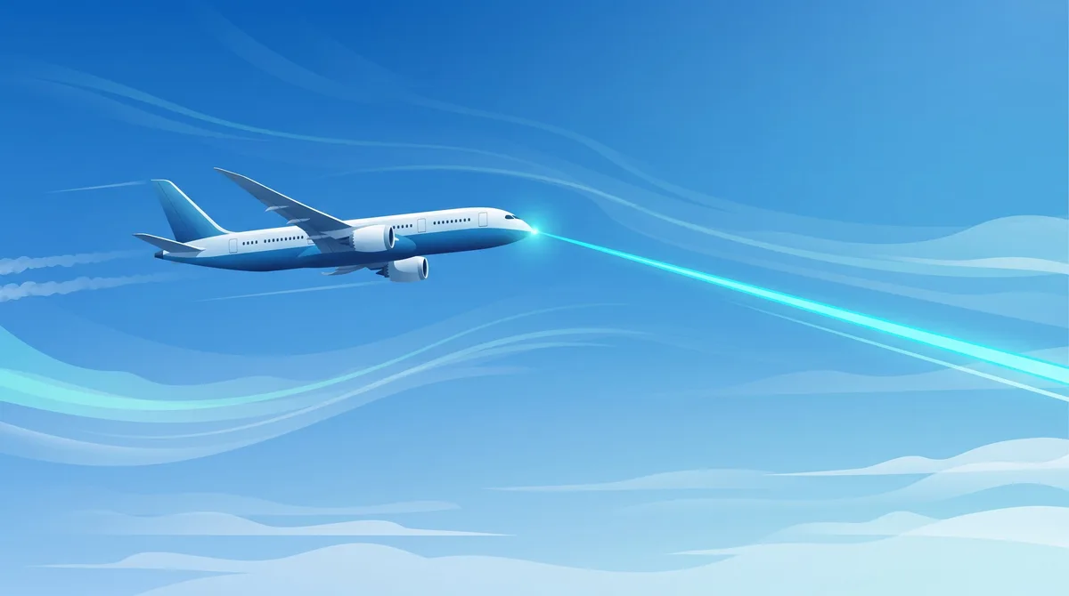 Un nuevo método láser permitiría anticipar turbulencias en aviones a más de 30 kilómetros de distancia