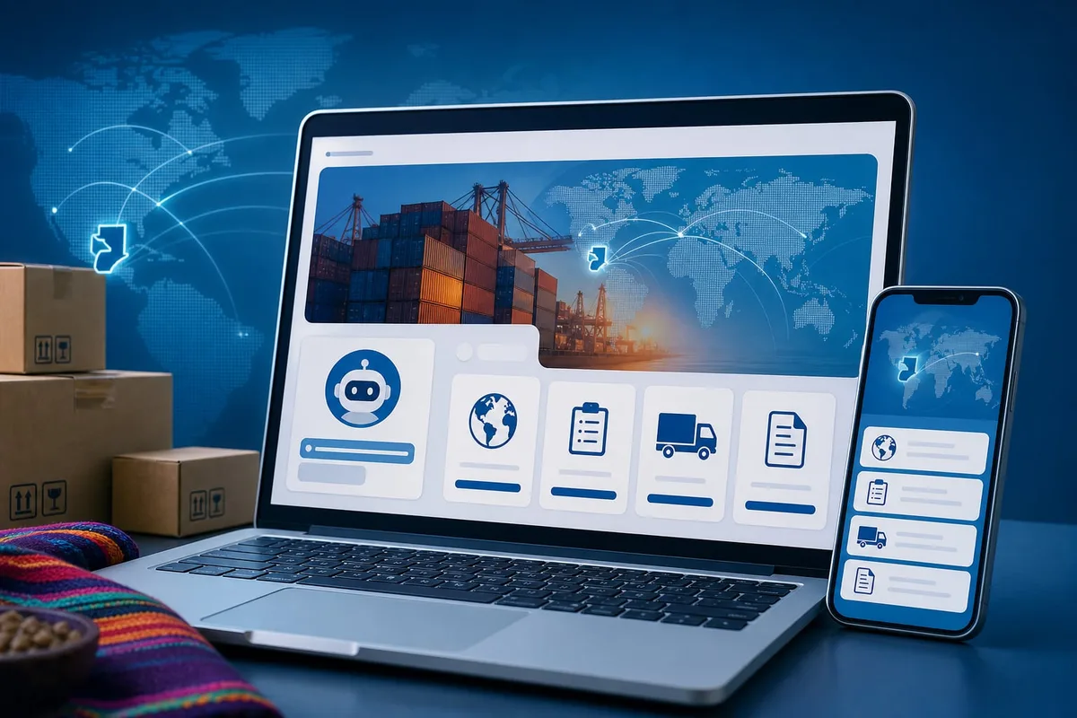 Guatemala estrena un sistema digital gratuito para facilitar el comercio exterior de pequeñas empresas
