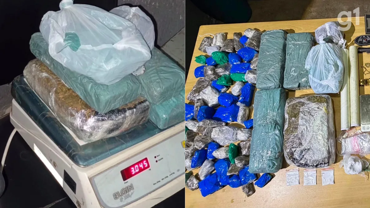 Dupla é presa com arma e drogas dentro de cemitério em Imperatriz, no MA