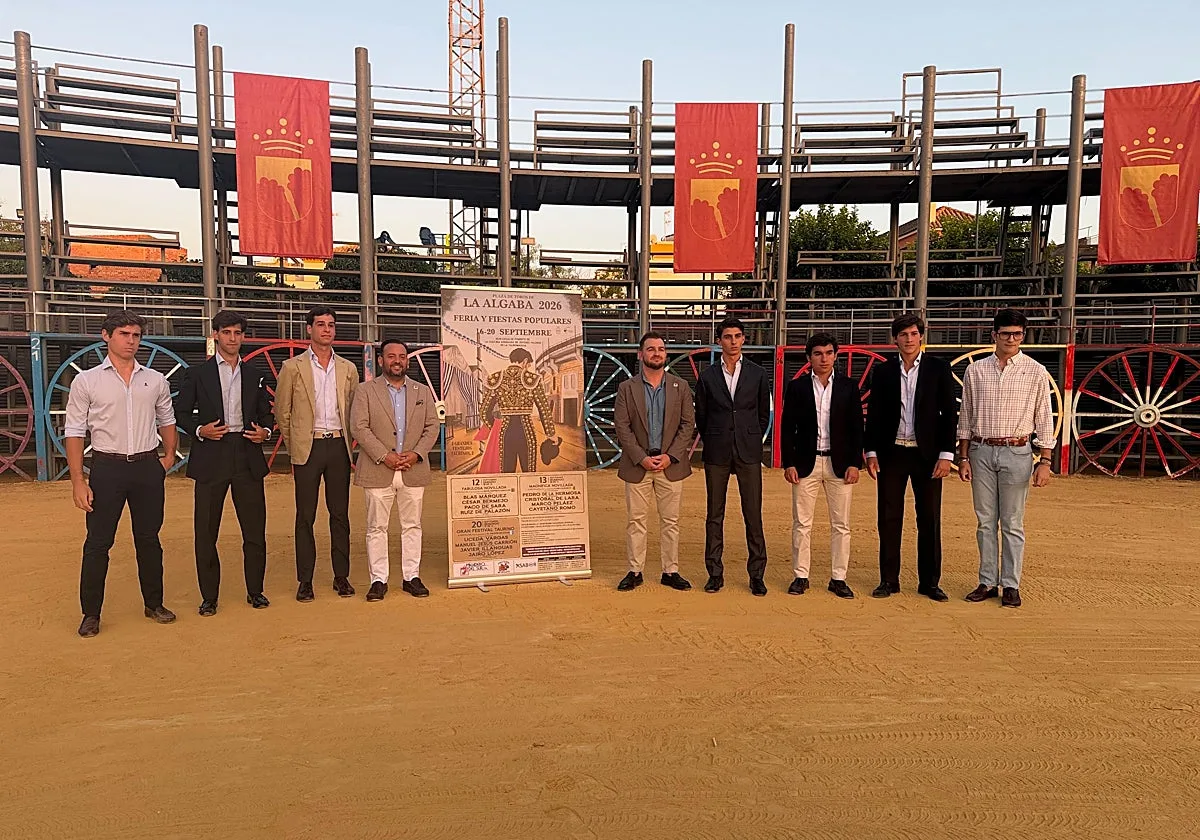 La Algaba presenta los carteles de su XLVI ciclo taurino, que contará con la actuación de doce novilleros