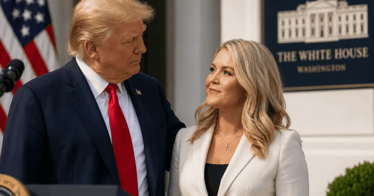 “Karoline Leavitt deixa Casa Branca e vira assessora de Trump”