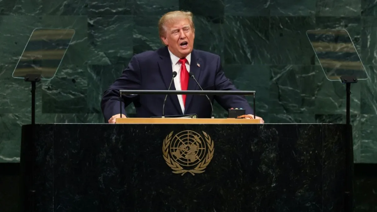 Trump ruft Mitgliedstaaten zu Abkehr von Internationalem Strafgerichtshof auf