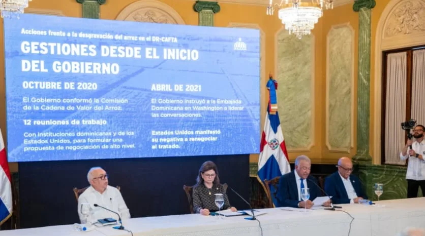 El Gobierno dominicano anuncia un fondo y nuevas medidas para respaldar a los productores de arroz