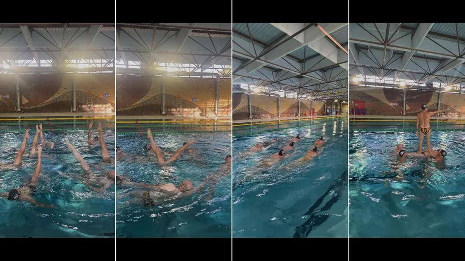 Slip léopard et bonne humeur : à Brest, les Homards étincelants partent à l'assaut de l'Europe en natation synchronisée