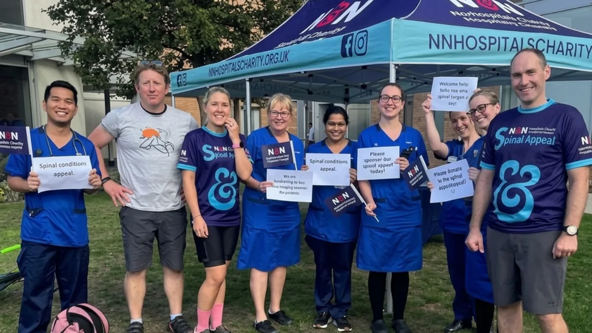 UK hospital team raises £660,000 for children’s spinal imaging in 6 days