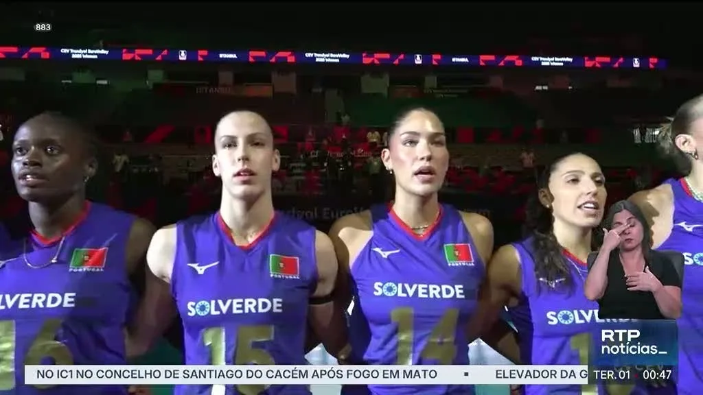 Europeu de Voleibol. Portugal eliminado pela Polónia nos oitavos