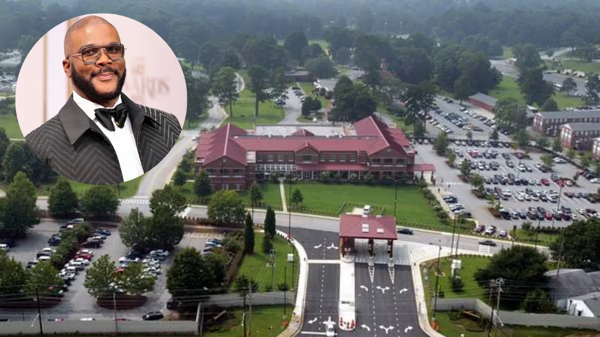 Tyler Perry turned 330-acre former Army base into major Atlanta film studio