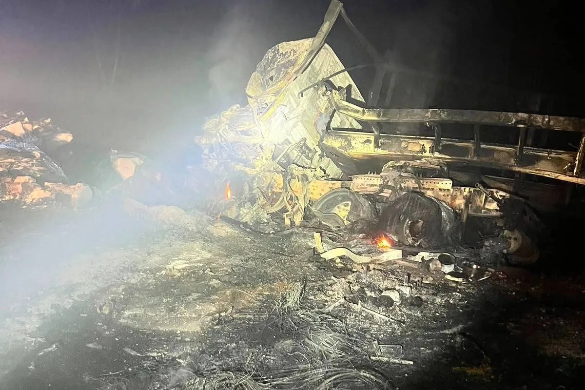 Acidente com cinco veículos deixa quatro mortos e provoca incêndio em MS