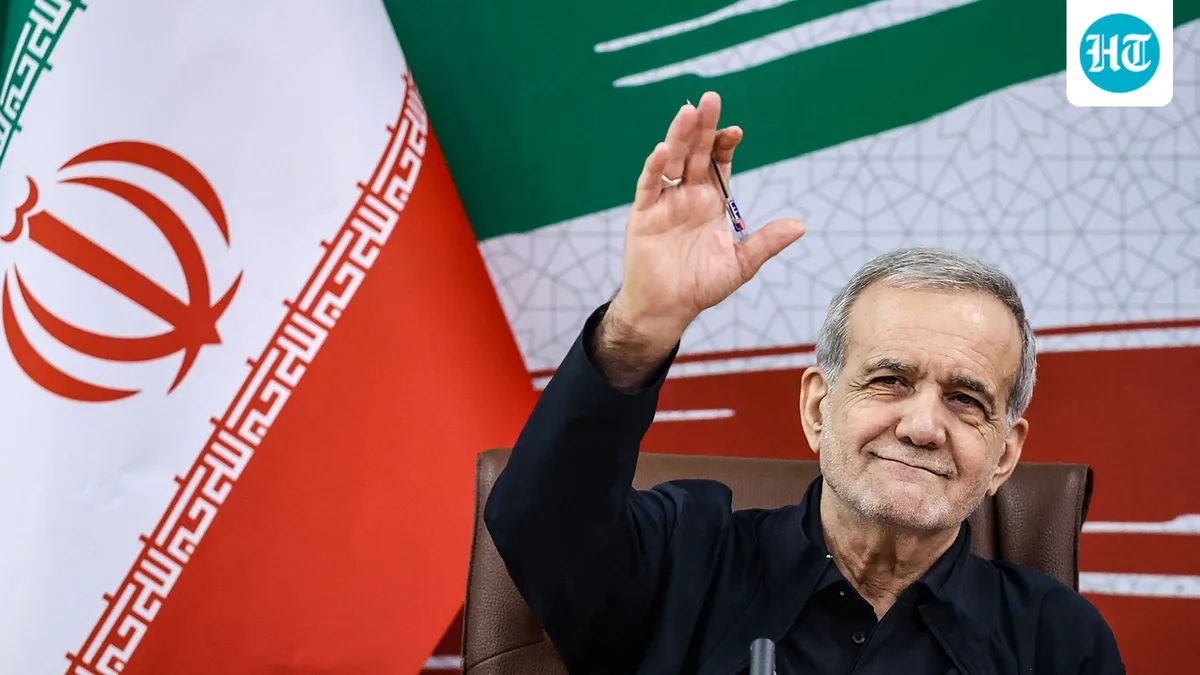 Iranian President Masoud Pezeshkian says time to end war while in position of strength