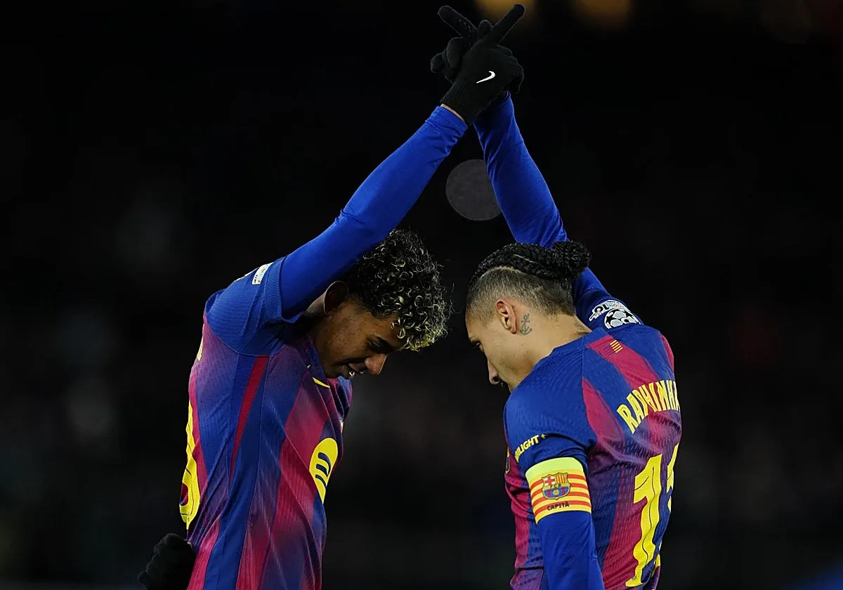 El parón examina al Barça: retoma la Liga sin Raphinha y con Lamine exprimido