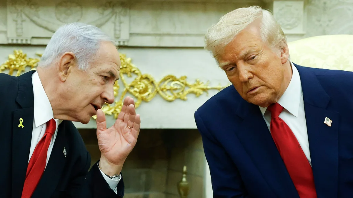 Trump Asked Netanyahu About Polls in Tense Oval Office Meeting