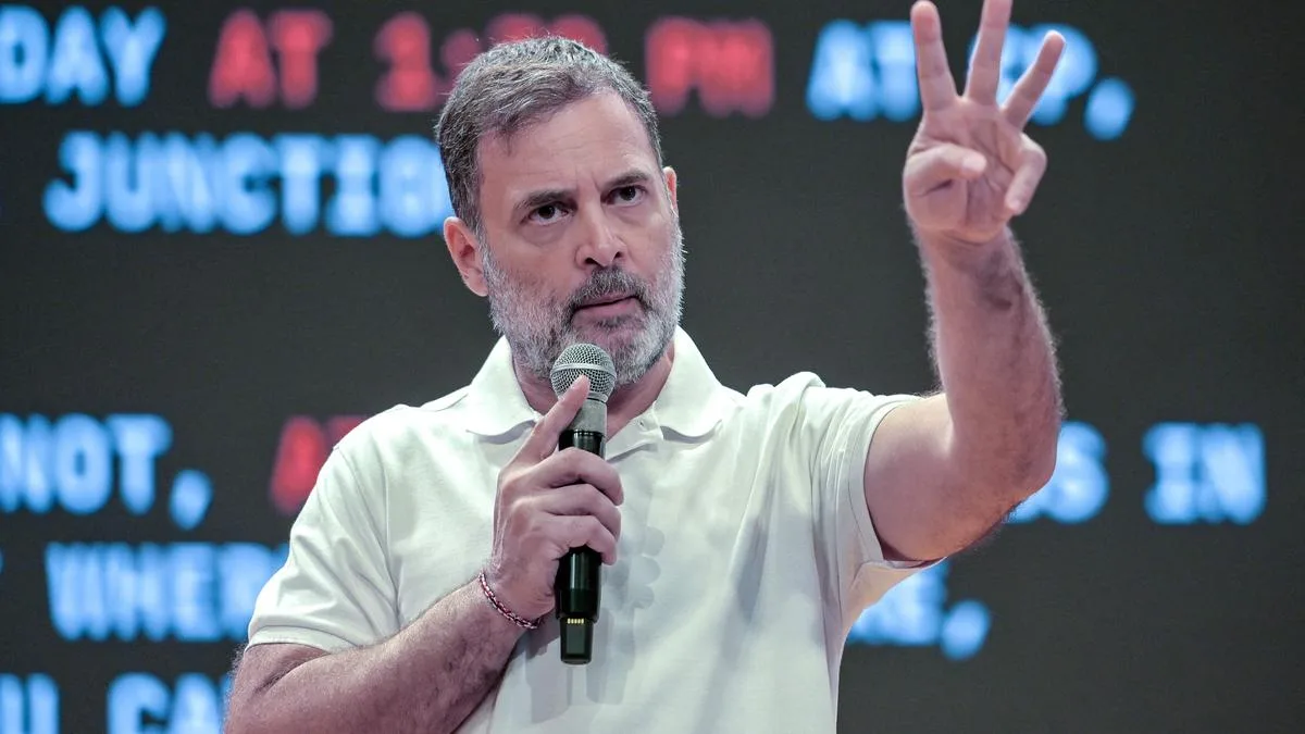 INDIA bloc is marching today from Barakhamba junction; everyone is welcome to join: Rahul Gandhi
