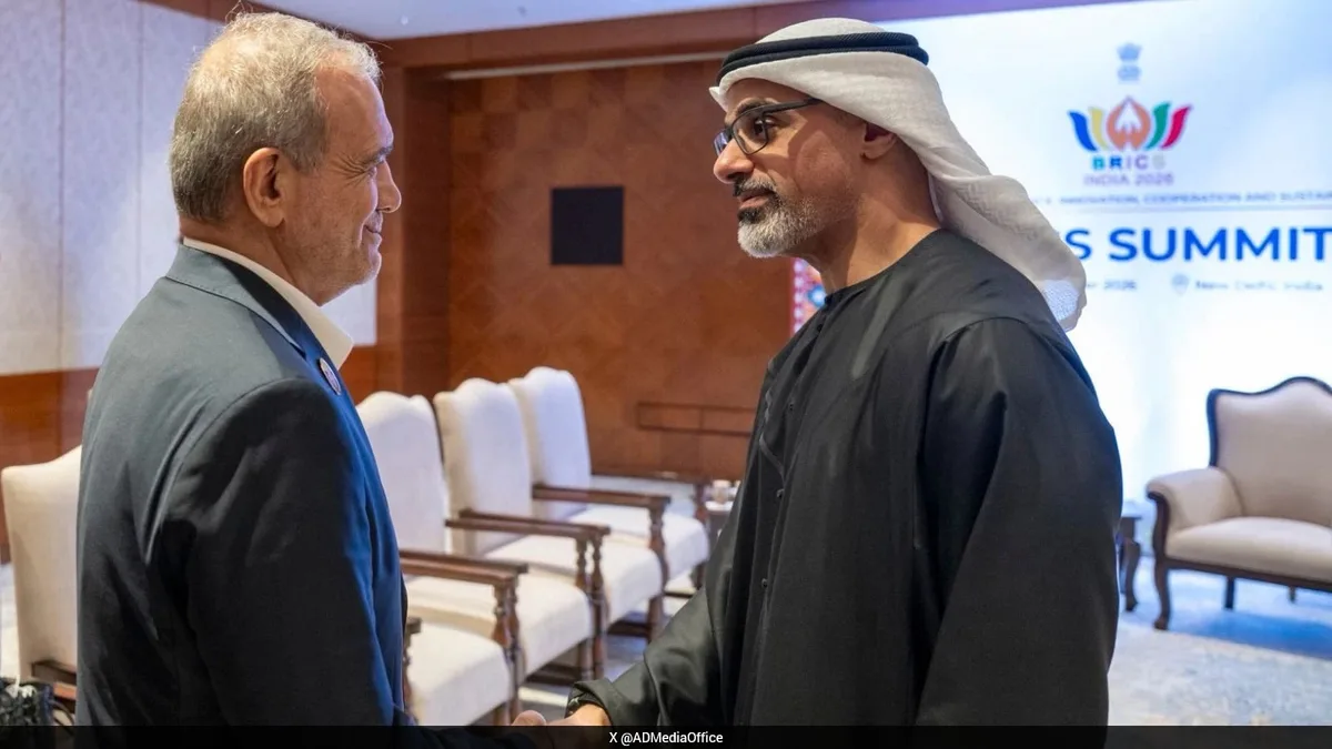 Day After Talks In Delhi, Iran Says It Wants To "Turn The Page" With UAE
