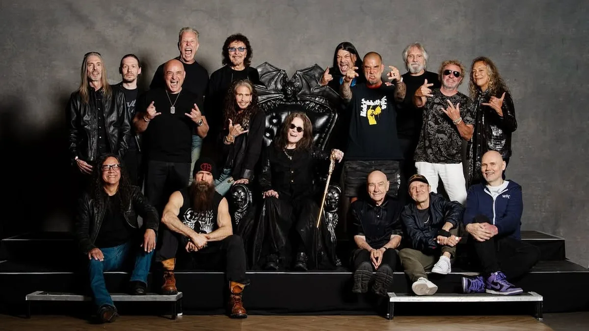 El adiós de Ozzy Osbourne con Black Sabbath se convirtió en película: cuándo se estrena y qué artistas participaron