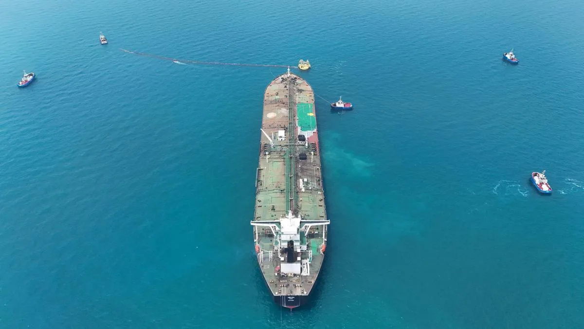 Oil prices jump more than $3 after new strikes on Saudi, Strait of Hormuz
