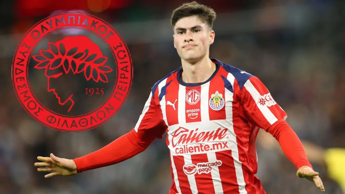 ¡Hormiga europea! Armando González se va de Chivas: Ficha con el Olympiacos de Grecia