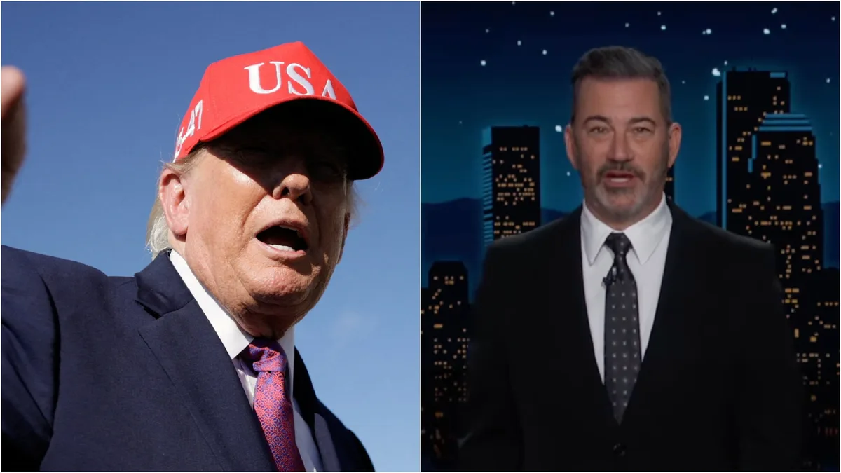 Kimmel Roasts ‘Frickin’ Genius’ Trump Over Dementia Test