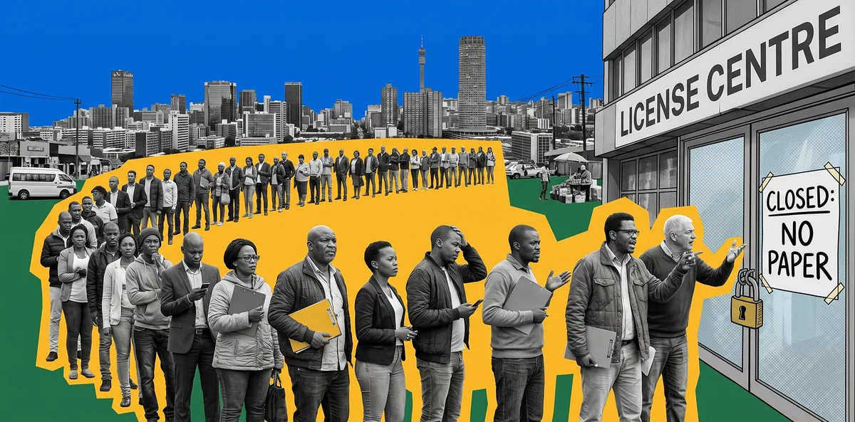 MUNICIPAL DYSFUNCTION: City debt and procurement negligence paralyse Joburg’s driving licence centres