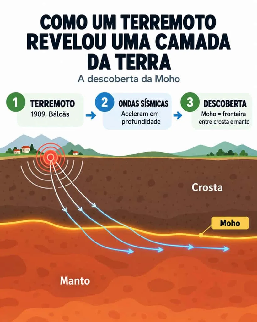 O terremoto que revelou uma camada desconhecida da Terra e mudou o que se sabia sobre o interior do planeta